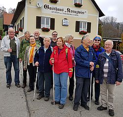 Bildtext: Gruppenfoto der Wandergruppe