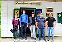 Gruppenfoto mit Astrid und Christian als Kulturvermittler und Jens und Robert vom BSVSt