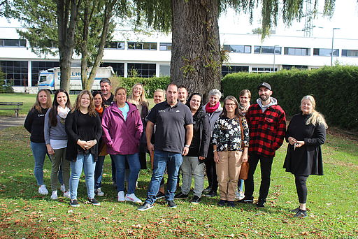 Bildtext: Gruppenfoto vom Workshop der &quot;Barmherzigen Brüder - Lebenswelten Steiermark&quot; mit den Teilnehmern und Mitarbeitern des BSVSt.